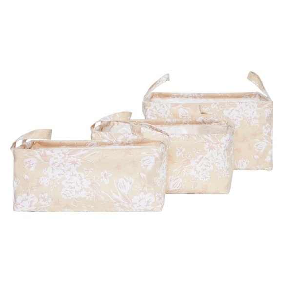NEW Summer & Rose Storage Baskets Set of 3 - Picture 1 of 5